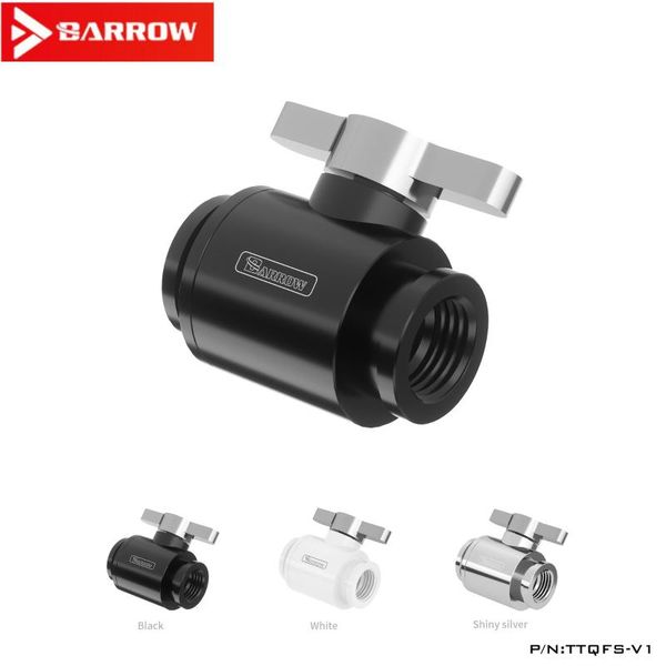 barrow g1 / 4 black bright silver white mini brass chrome-plated handle double internal teeth water sball valveqfs-v1 fans & coolings
barrow g1 / 4 black bright silver white mini brass chrome-plated handle double internal teeth water sball valveqfs-v1 fans & coolings
