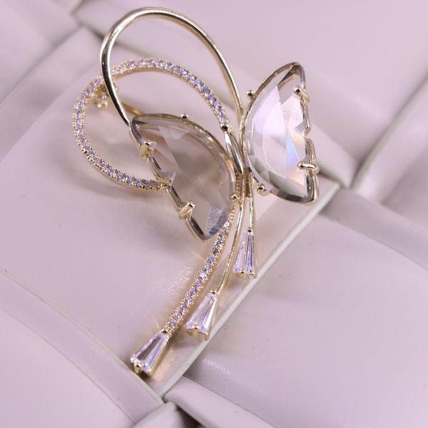 2021High grade luxury brooch high-grade feeling bow knot fashionable elegant accessories, Gray
2021High grade luxury brooch high-grade feeling bow knot fashionable elegant accessories, Gray
