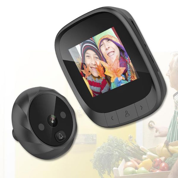 2.4" tft digital peephole viewer door eye doorbell camera ir night vision po taking for home security doorbells
2.4" tft digital peephole viewer door eye doorbell camera ir night vision po taking for home security doorbells