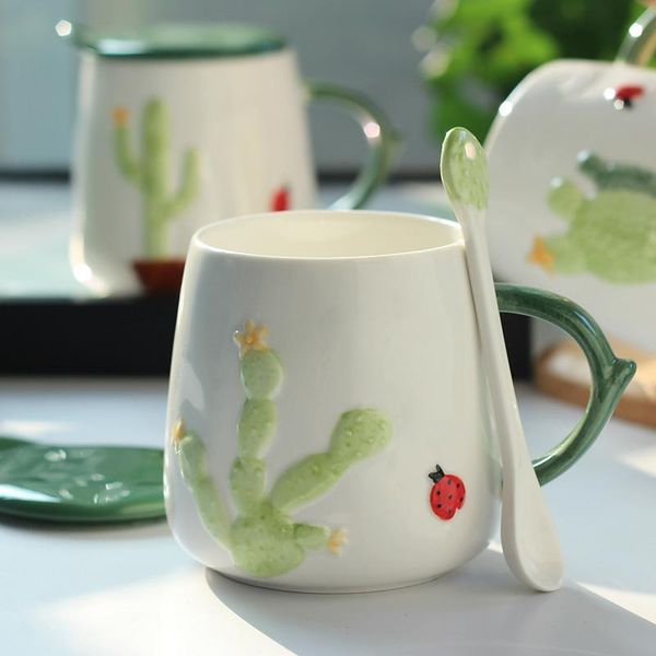 mugs nordic ins cactus creative ceramic mug with lid spoon coffee cup cute water milk breakfast (main) reme889
mugs nordic ins cactus creative ceramic mug with lid spoon coffee cup cute water milk breakfast (main) reme889