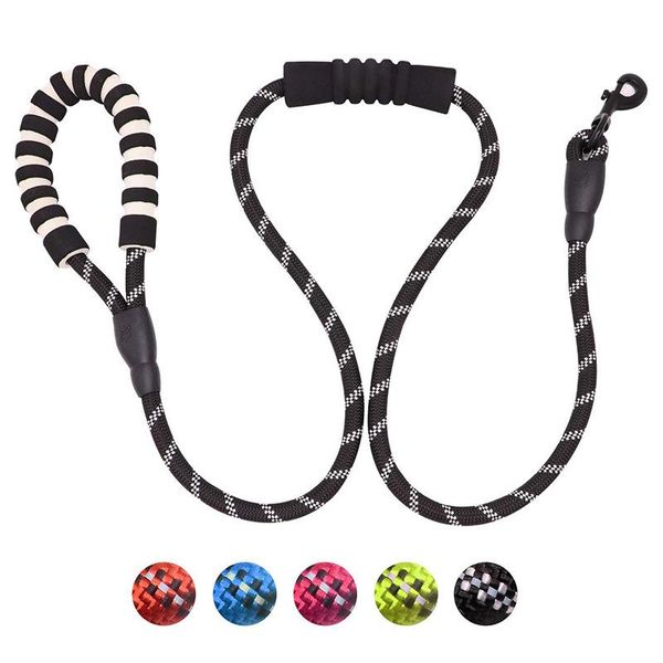 dog collars & leashes reflective large leash nylon rope pet walking long lead double handle climbing for medium big dogs
dog collars & leashes reflective large leash nylon rope pet walking long lead double handle climbing for medium big dogs