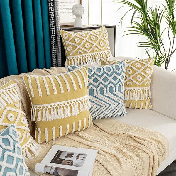 cushion/decorative pillow yellow cushion cover pillowcase bohemian famous style handmade geometric throw nord home decor
cushion/decorative pillow yellow cushion cover pillowcase bohemian famous style handmade geometric throw nord home decor