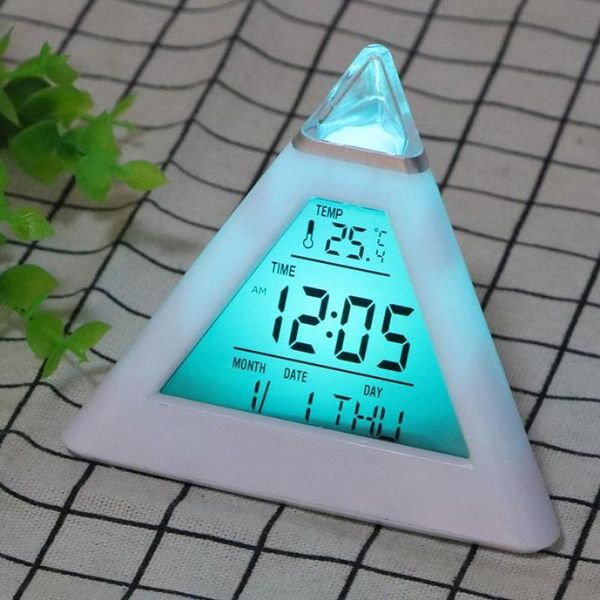 other clocks & accessories digital alarm clock backlight change perpetual calendar led colorful cone pyramid style home decorati
other clocks & accessories digital alarm clock backlight change perpetual calendar led colorful cone pyramid style home decorati