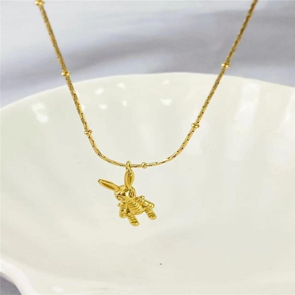 chains 2021 korean network red simple titanium steel necklace female ins gold clavicle chain pendant wholesale, Silver
chains 2021 korean network red simple titanium steel necklace female ins gold clavicle chain pendant wholesale, Silver