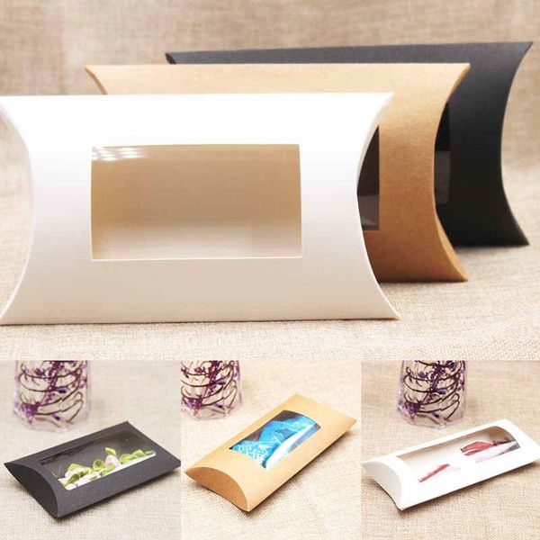 gift wrap kraft paper box candy pillow shape packaging boxes party bag wedding favor suppliles
gift wrap kraft paper box candy pillow shape packaging boxes party bag wedding favor suppliles