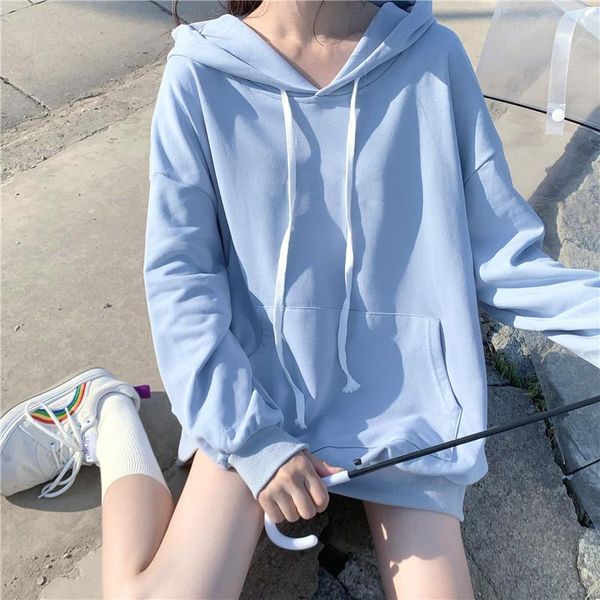 women's hoodies & sweatshirts 4 colors spring autumn korean solid loose women harajuku streetwear hip hop long sleeve pullovers coat la, Black
women's hoodies & sweatshirts 4 colors spring autumn korean solid loose women harajuku streetwear hip hop long sleeve pullovers coat la, Black