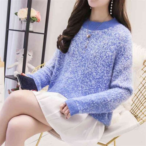 female autumn and winter water velvet round neck sweater korean version of the loose long-sleeved shirt tide 210427, White;black
female autumn and winter water velvet round neck sweater korean version of the loose long-sleeved shirt tide 210427, White;black