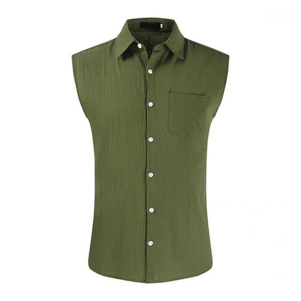 men's casual shirts men shirt single-breasted solid color summer sleeveless lapel for dating street wear clothing xxxl, White;black
men's casual shirts men shirt single-breasted solid color summer sleeveless lapel for dating street wear clothing xxxl, White;black