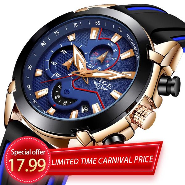 wristwatches clearance sale lige fashion watch for man brand quartz mens watches militray waterproof date clock sport chronograph+box, Slivery;brown
wristwatches clearance sale lige fashion watch for man brand quartz mens watches militray waterproof date clock sport chronograph+box, Slivery;brown