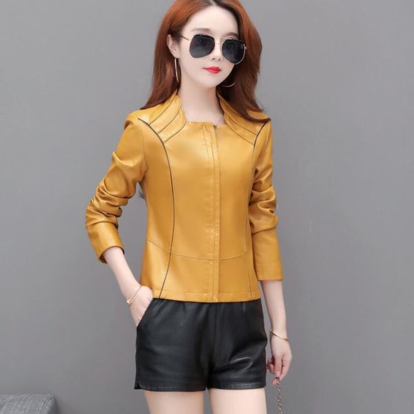 women's leather & faux plus size pu jacket women coats 2021 coat clothes short slim female motorcycle clothing black
women's leather & faux plus size pu jacket women coats 2021 coat clothes short slim female motorcycle clothing black