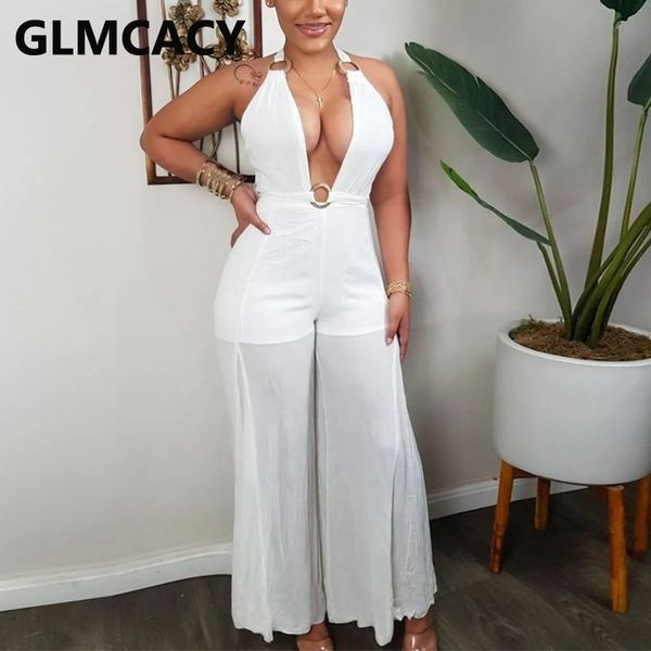 sleeveless v neck party overalls loose wide leg jumpsuit 210702, Black;white
sleeveless v neck party overalls loose wide leg jumpsuit 210702, Black;white