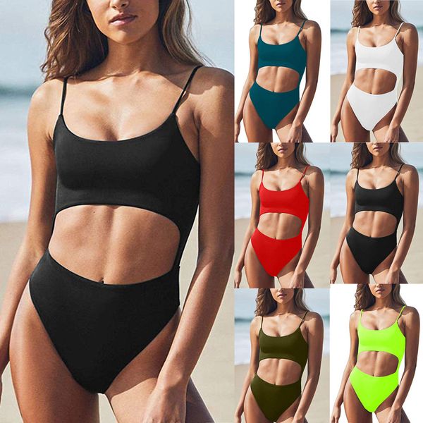 2021 plain color women scoop neck lace swimsuit up back high cut monokini one piece swimwear bikini, White;black
2021 plain color women scoop neck lace swimsuit up back high cut monokini one piece swimwear bikini, White;black