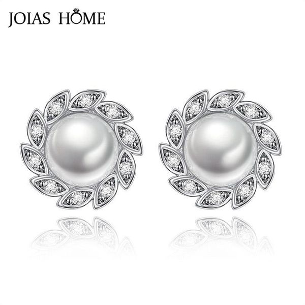 other joiashome simple design pearl earrings for women silver 925 jewelry gemstones leaf plant female ear studs wholesale engagement, Golden;silver
other joiashome simple design pearl earrings for women silver 925 jewelry gemstones leaf plant female ear studs wholesale engagement, Golden;silver