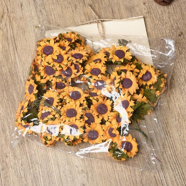 decorative flowers & wreaths 100pcs sunflower paper flower artificial for home wedding party decoration diy box children's handmade acc
decorative flowers & wreaths 100pcs sunflower paper flower artificial for home wedding party decoration diy box children's handmade acc