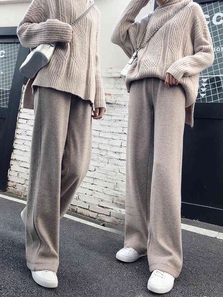 women's pants & capris thickening of knitting wide-legged pants female autumn winters is recreational the wind restoring ancient ways t, Black;white
women's pants & capris thickening of knitting wide-legged pants female autumn winters is recreational the wind restoring ancient ways t, Black;white