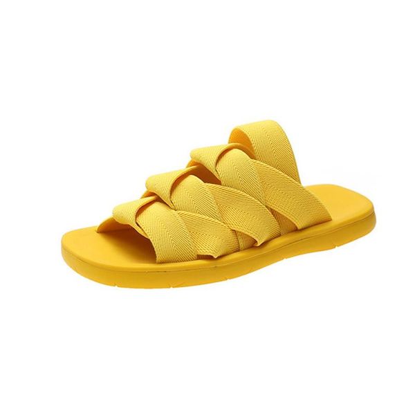 slippers women's shoes 2021 summer fashion flat woven elastic band lazy beach sandals and women, Black
slippers women's shoes 2021 summer fashion flat woven elastic band lazy beach sandals and women, Black