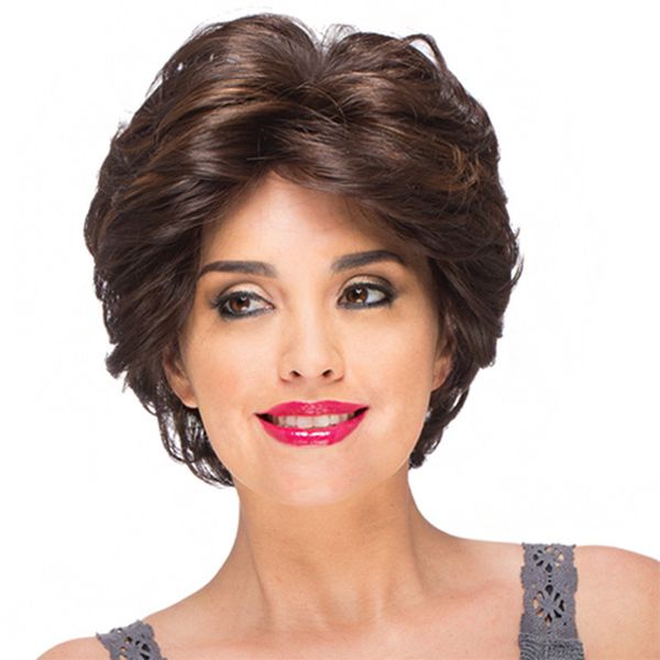 short bob synthetic wig simulation human remy hair wigs dark brown perruques de cheveux humains wig-047, Black
short bob synthetic wig simulation human remy hair wigs dark brown perruques de cheveux humains wig-047, Black