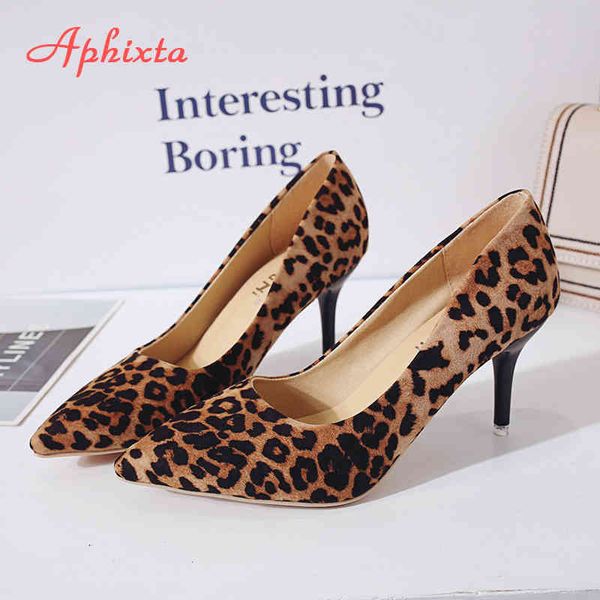 aphixta leopard shoes woman heels pumps high nude 8cm thin heels wedding shoes party ladies shoes classic pumps big size 44 k731, Black
aphixta leopard shoes woman heels pumps high nude 8cm thin heels wedding shoes party ladies shoes classic pumps big size 44 k731, Black