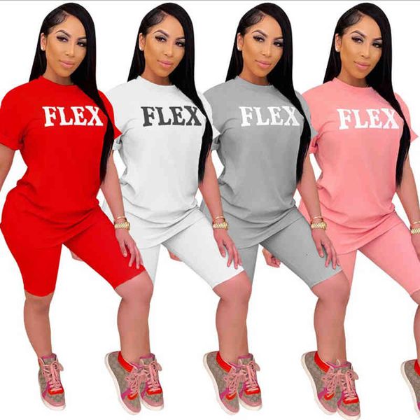 women's two piece pants quality fashion design pieces women set letters o-neck t shirt and shorts summer sports suits k9vy, White
women's two piece pants quality fashion design pieces women set letters o-neck t shirt and shorts summer sports suits k9vy, White