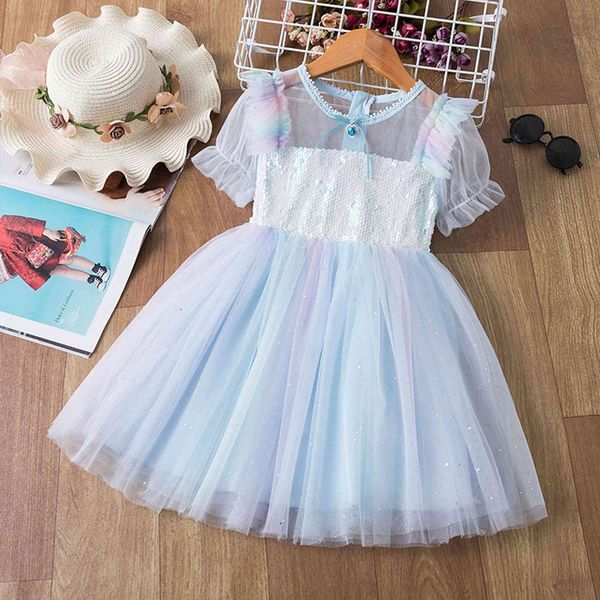 2-7y summer child kid girl sequins dress puff sleeve lace wedding holiday birthday tutu dresses for girls costumes 210515, Red;yellow
2-7y summer child kid girl sequins dress puff sleeve lace wedding holiday birthday tutu dresses for girls costumes 210515, Red;yellow