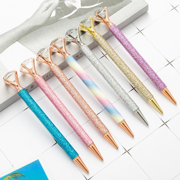 ballpoint pens 1 piece lytwtw's pen luxury cute big diamond wedding rose gold metal stationery school office supplies supply, Blue;orange
ballpoint pens 1 piece lytwtw's pen luxury cute big diamond wedding rose gold metal stationery school office supplies supply, Blue;orange