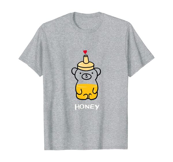 summer short sleeve tee graphic cute honey bear t-shirt, White;black
summer short sleeve tee graphic cute honey bear t-shirt, White;black