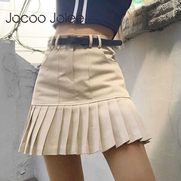 jocoo jolee women high waist pockets patchwork pleated mini skirts elegant harajuku vintage y2k a line skirts high street 210619, Black
jocoo jolee women high waist pockets patchwork pleated mini skirts elegant harajuku vintage y2k a line skirts high street 210619, Black