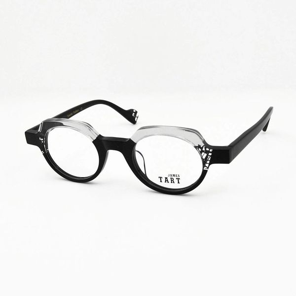 360 new popular optical glasses vintage classic plate round clear lens frame glasses trend avant-garde eyewear come with advanced box, White;black
360 new popular optical glasses vintage classic plate round clear lens frame glasses trend avant-garde eyewear come with advanced box, White;black