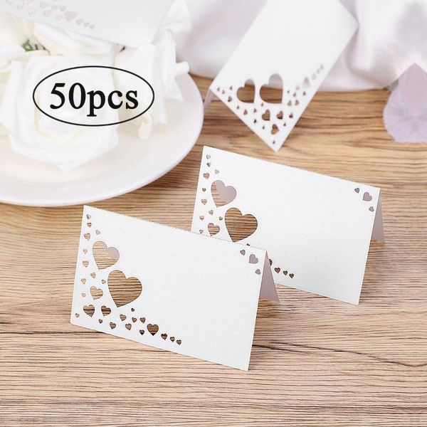 greeting cards 50pcs paper white elegant table card heart hollowed namecard place wedding guests banquet party favors
greeting cards 50pcs paper white elegant table card heart hollowed namecard place wedding guests banquet party favors