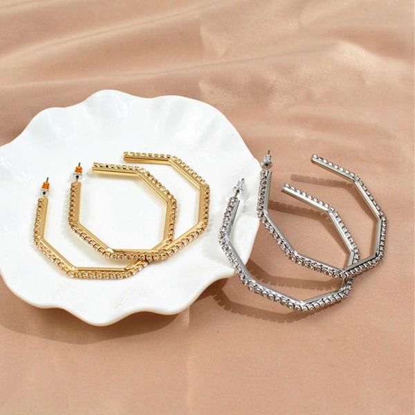 hoop & huggie statement exaggerated gold color large earrings for women vintage big square circle crystal fashion jewelry brinco, Golden;silver
hoop & huggie statement exaggerated gold color large earrings for women vintage big square circle crystal fashion jewelry brinco, Golden;silver