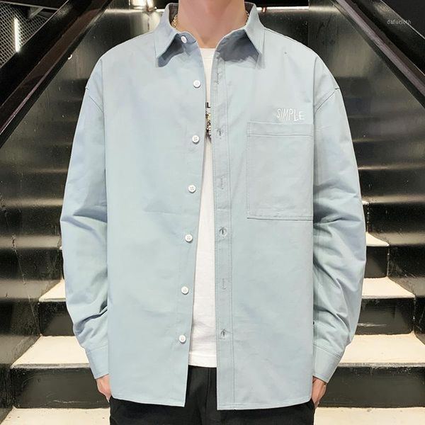 men's casual shirts fashion spring daily lapel japanese long sleeve soft trend comfortable solid color motion coat slim fit, White;black
men's casual shirts fashion spring daily lapel japanese long sleeve soft trend comfortable solid color motion coat slim fit, White;black