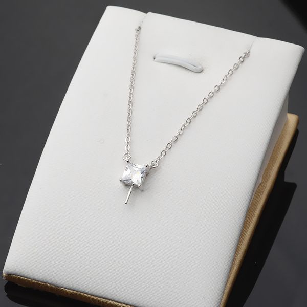 s925 silver headband chain pendant necklace female clavicle chain diy pearl support accessories semi-finished products 426
s925 silver headband chain pendant necklace female clavicle chain diy pearl support accessories semi-finished products 426