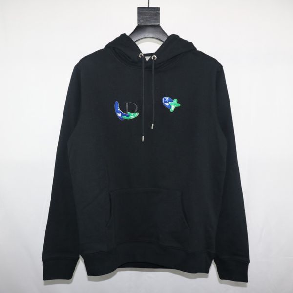 21fw runway luxury brand clothes exquisite embroidery hoodies with pocket fashion graphics streetwear men women, Black
21fw runway luxury brand clothes exquisite embroidery hoodies with pocket fashion graphics streetwear men women, Black
