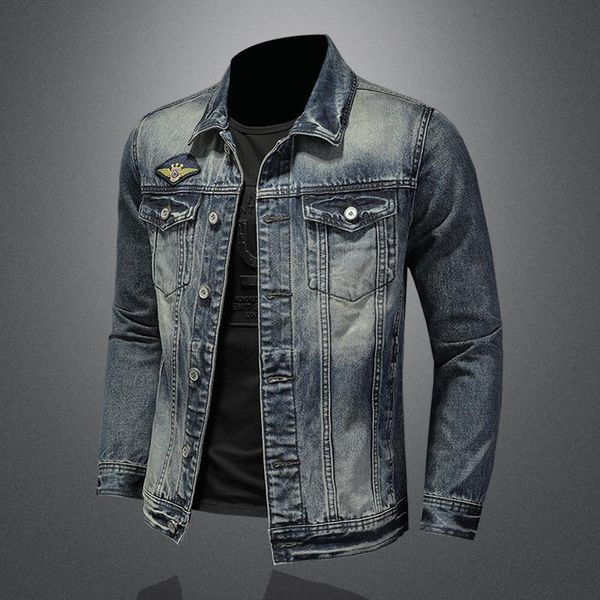 men's jackets style denim jacket european american spring wear jeans casual retro slightly fat large size, Black;brown
men's jackets style denim jacket european american spring wear jeans casual retro slightly fat large size, Black;brown