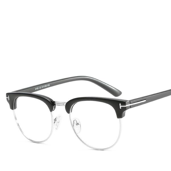 high end vintage light eyeglasses prescription glasses frames clear lens half frame spectacles optical eyewear l8103cj fashion sunglasses, Black
high end vintage light eyeglasses prescription glasses frames clear lens half frame spectacles optical eyewear l8103cj fashion sunglasses, Black