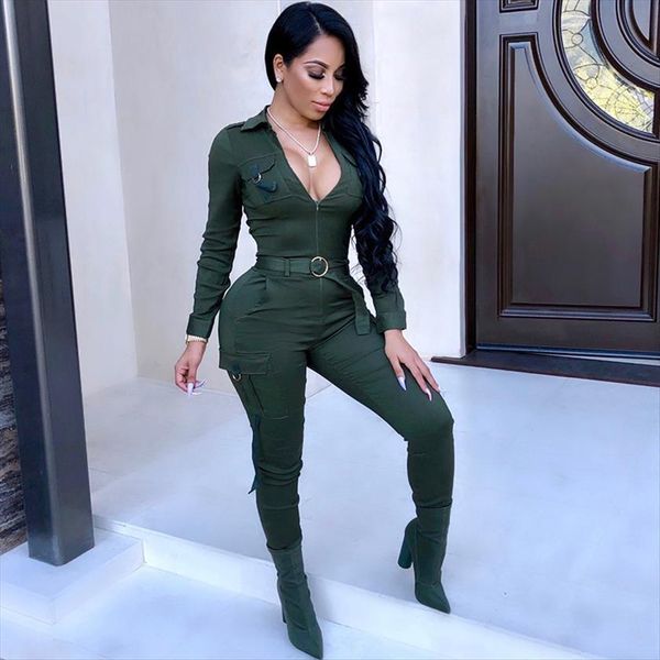 cargo military zip long pants women jumpsuits belt tight overalls harajuku trendy skinny romper army green winter outfits, Black;white
cargo military zip long pants women jumpsuits belt tight overalls harajuku trendy skinny romper army green winter outfits, Black;white