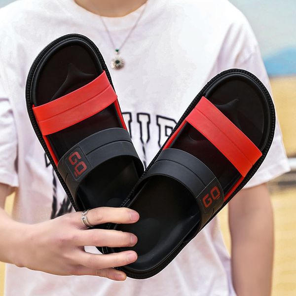 Men Slippers EVA Non-slip Outdoor Beach Flip Flops 2021 Summer Casual Shoes Slides Black Sandal Plus Size -45, Black white
Men Slippers EVA Non-slip Outdoor Beach Flip Flops 2021 Summer Casual Shoes Slides Black Sandal Plus Size -45, Black white