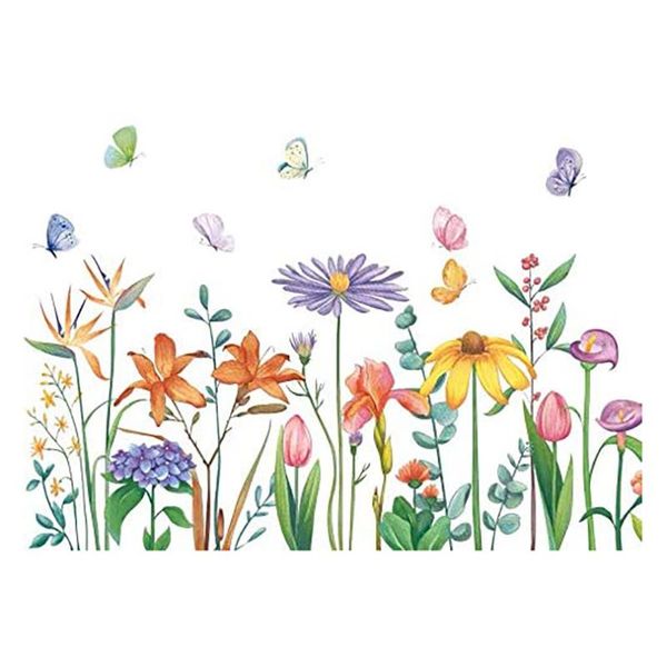 wall stickers decal colorful murals flowers butterflies plant sticker decoration for children's bedroom
wall stickers decal colorful murals flowers butterflies plant sticker decoration for children's bedroom