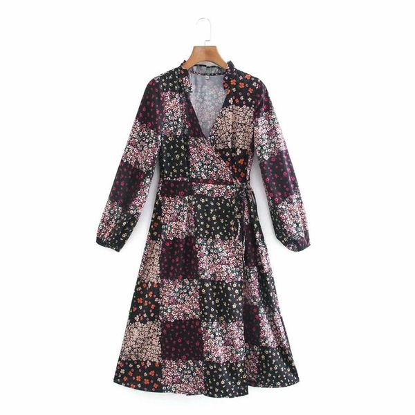 women fashion vintage printed v neck dress elegant long sleeve floral mid calf party vacation beach nx9882 casual dresses, Black;gray
women fashion vintage printed v neck dress elegant long sleeve floral mid calf party vacation beach nx9882 casual dresses, Black;gray