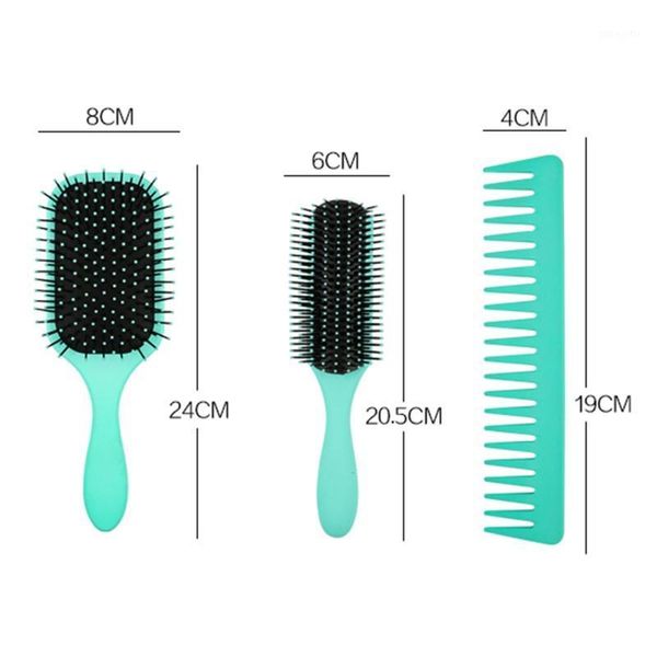 3pcs air cushion massage nine rows large tooth smooth hair salon anti-knot combs r3mf brushes1, Silver
3pcs air cushion massage nine rows large tooth smooth hair salon anti-knot combs r3mf brushes1, Silver