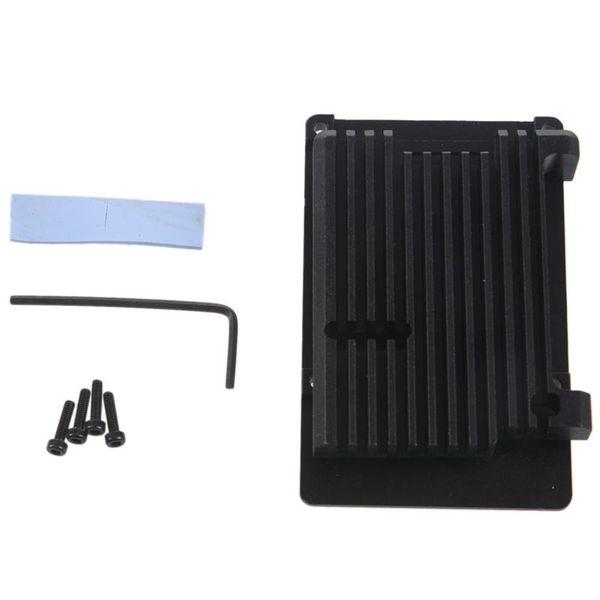 for raspberry pi 4 model b aluminum case, passive cooling alloy protective shell metal enclosure mod lappads
for raspberry pi 4 model b aluminum case, passive cooling alloy protective shell metal enclosure mod lappads