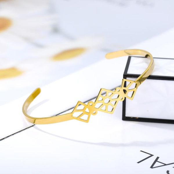 bangle geometric rhombus for men women adjustable stainless steel cuff bracelets couple jewelry 2021 trend gifts bijoux femme, Black
bangle geometric rhombus for men women adjustable stainless steel cuff bracelets couple jewelry 2021 trend gifts bijoux femme, Black