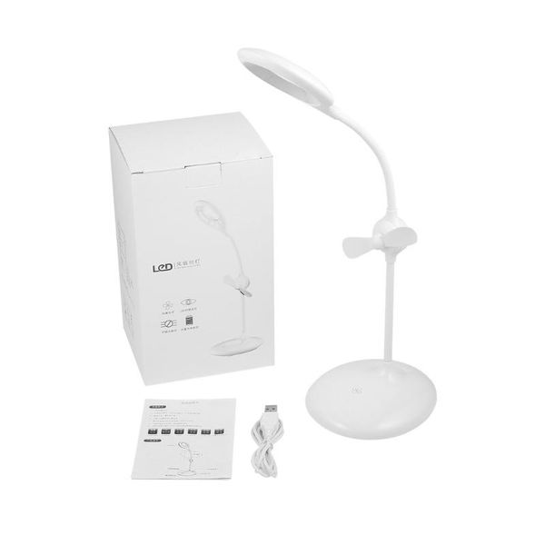 electric fans touch switch high brightness built-in rechargeable battery eye-protection 360°rotating lighting led table lamp with fan
electric fans touch switch high brightness built-in rechargeable battery eye-protection 360°rotating lighting led table lamp with fan