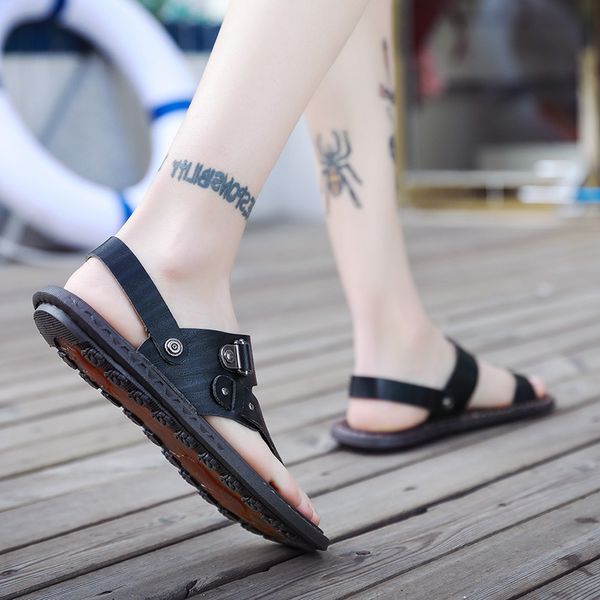 2021 mens womens sports trainers large size sandals summer slippers dual-use sandal waterproof non-slip resistant beach shoes flip flops cod, Black
2021 mens womens sports trainers large size sandals summer slippers dual-use sandal waterproof non-slip resistant beach shoes flip flops cod, Black