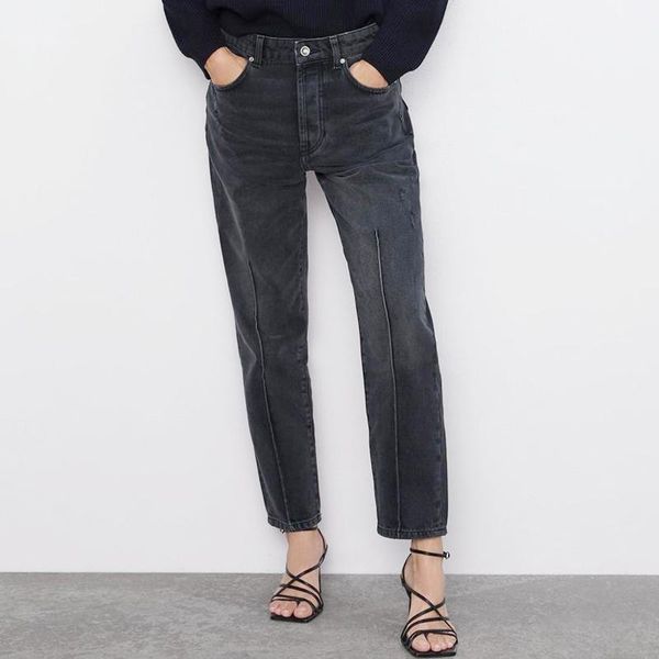 women's jeans high waist vintage ripped women denim trousers ladies leisure straight leg pants destroyed baggy palazzo boyfriend black, Blue
women's jeans high waist vintage ripped women denim trousers ladies leisure straight leg pants destroyed baggy palazzo boyfriend black, Blue