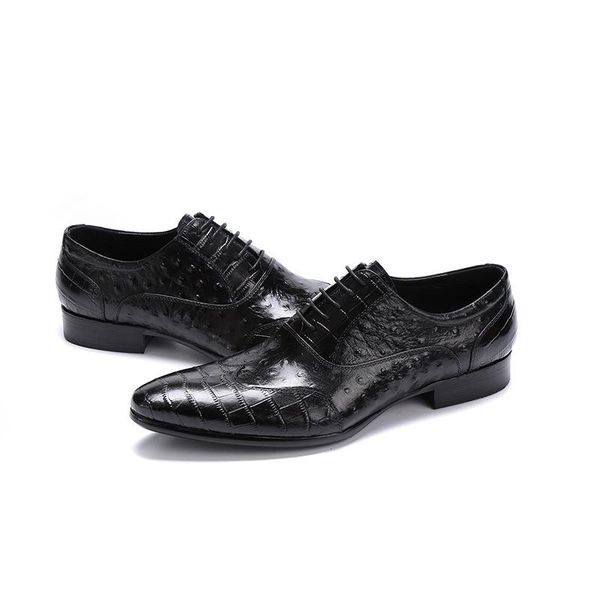 dress shoes leather crocodile pattern men business wedding large size 45, Black
dress shoes leather crocodile pattern men business wedding large size 45, Black