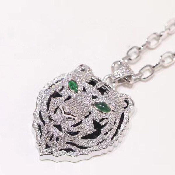 pendant necklaces high fashion crystal tiger necklace chain big for men women hip hop rock music festival party jewelry, Silver
pendant necklaces high fashion crystal tiger necklace chain big for men women hip hop rock music festival party jewelry, Silver