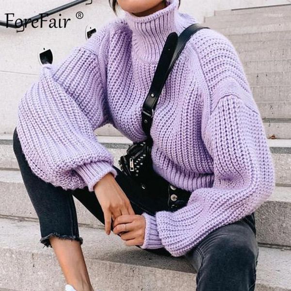 women's sweaters forefair casual loose knitted oversized turtleneck sweater women winter knitwear long sleeve solid purple sweater1, White;black
women's sweaters forefair casual loose knitted oversized turtleneck sweater women winter knitwear long sleeve solid purple sweater1, White;black