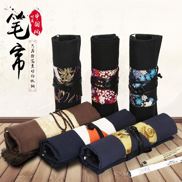 chinese style restoring ancient ways canvas large capacity students drawing pencil bags (not include the pens)
chinese style restoring ancient ways canvas large capacity students drawing pencil bags (not include the pens)
