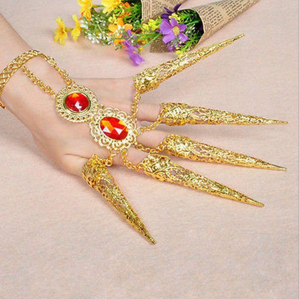 charm bracelets 1/2pc thai golden finger jewelry for belly dance dancing cot costume, Golden;silver
charm bracelets 1/2pc thai golden finger jewelry for belly dance dancing cot costume, Golden;silver